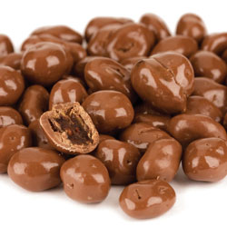 Milk Chocolate Raisins 25lb